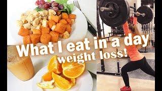 What I eat in a day to loose weight!