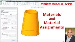 Creo Parametric - Creo Simulate - Materials and Material Assignments