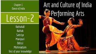 (Gujarati)(Chapter-1 ) Lesson-2 Classical Dance Of India