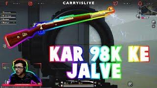 kar 98 ke jalwe | carryislive | pubg mobile highlights