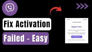 Viber Activation Failed - Activate Viber !