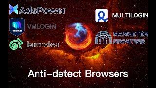 Anti Detect Browser(2021)--MarketerBrowser/Multilogin/Karmeleo/VMlogin/AdsPower