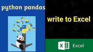 Python Pandas Write to Excel Sheet