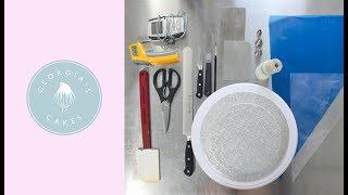 Kitchen Essentials | Georgia's Cakes