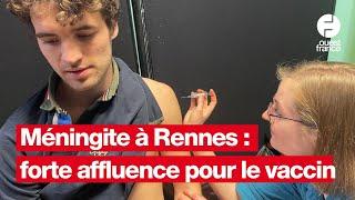 Méningite à Rennes : le centre de vaccination fait le plein