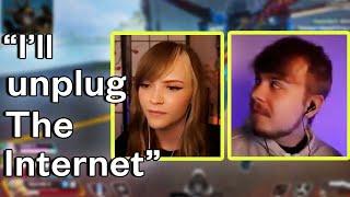 NRG Sweet Kills His Girlfriend & Her Reaction is Hilarious | Apex Legends Season 13