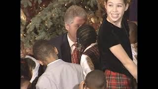 President Clinton and First Lady Clinton at Holiday Events (1996)