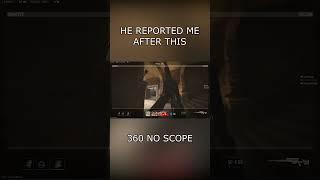 HE REPORTED ME AFTER THIS 360 IN RANKED! #shorts