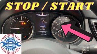 Nissan X Trail Start Stop Auto On Off Settings