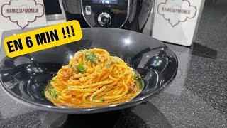 SPAGHETTIS À LA BOLOGNAISE EXPRESS EN 6 MIN AU COOKEO