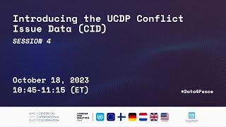 Introducing the UCDP Conflict Issue Data (CID)