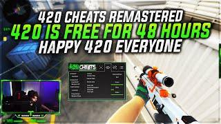 420 CHEATS REMASTERED IS FREE | 420 CHEATS | CSGO NON PRIME CHEATING #6