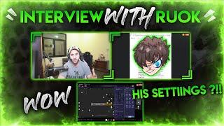 INTERVIEW WITH RUOK FF & REVEAL OF ALL HIS SETTINGS