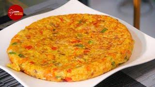 UMULETI URIMO UMUCERI URYOHA KURUSHAHO/ OMELETTE AU RIZ