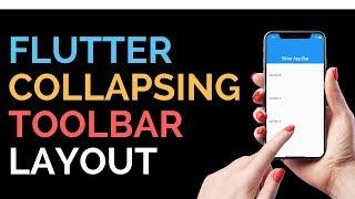 Flutter: Collapsing Toolbar Layout | Slivers | Sliver App Bar