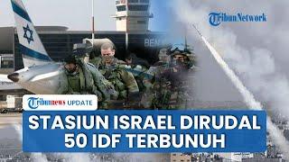 Rangkuman Israel-Hamas: Serangan Rudal Dahsyat Hantam Stasiun Ashkelon, 50 Anggota IDF Terbunuh