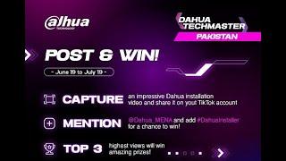 Dahua Installer TikTok Challenge: Post & Win Prizes | Pakistan