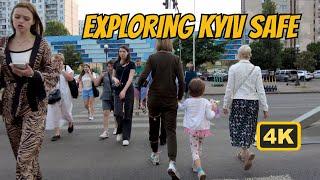 Kyiv Walking Tour Experience - Is It Safe? [4K]