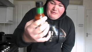 Three hot sauce challenge 'EXTREMELY HOT STUFF' 3/10/14