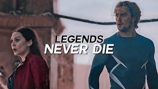 Wanda and Pietro Maximoff || Legends Never Die