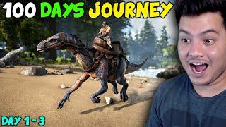 Ark Survival 100 Days Journey-Ark Survival Evolved Evolved 100 Days -PART 1 (HINDI)