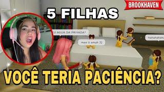 ADOTEI 5 GÊMEAS E O FINAL FOI TRISTE NO ROBLOX