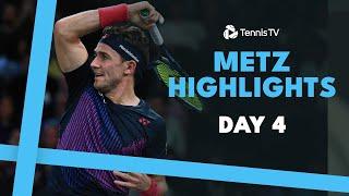 Ruud Battles Bonzi; Norrie & Van Assche Clash | Metz 2024 Day 4 Highlights