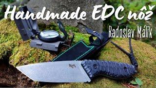 HANDMADE EDC NÔŽ - Radoslav Málik | Ručne vyrobený nôž na každodenné použitie a Bushcraft |