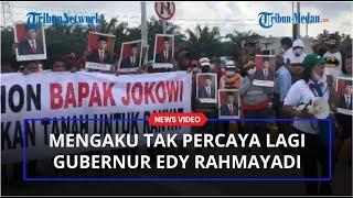 SEBUT tak Percaya Gubsu Edy, Komite Rakyat Bersatu Minta Jokowi Selesaikan Sengketa Tanah di Sumut