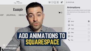 How to Add Animations to Your Squarespace Website