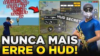 O MELHOR HUD 2 DEDOS DO FREE FIRE EM 2024 PARA MOVIMENTAR E TER MELHOR SENSIBILIDADE IGUAL EMULADOR