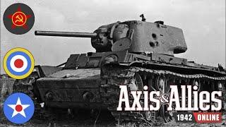 Axis & Allies Online: Allies placement game 4 Vs DUTCHSANDSTORM (Platinum) Part 1