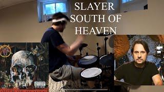 SLAYER - SOUTH OF HEAVEN DRUM COVER / DAVE LOMBARDO WENT SOUTH ON YOUR MOM !!