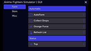 [UPDATE️] Anime Fighters Simulator Script - Auto Farm / Auto Open Stars & More *PASTEBIN 2023*