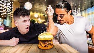 Challenging Salt Bae’s $300 Gold Wagyu Burger