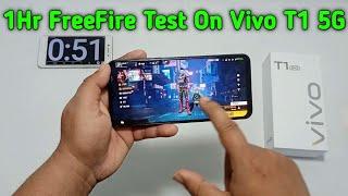 Vivo T1 5G FREEFIRE Battery Drain Test | Vivo T1 5G FREEFIRE Gameplay Test |Vivo T1 5G FREEFIRE Test