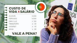 Quanto CUSTA viver em PORTUGAL? Conheça o CUSTO DE VIDA real em 2023!