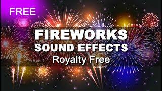 Fireworks Sound Effects Demo | Royalty Free | Download | Booms, Distant, Rockets | 4th of July SFX