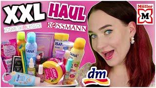 XXL Drogerie Haul  Makeup,Pflege & mehr | Dm, Rossmann, Müller, kosmetik4less | LikeADaisyInSpring