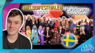  Who Is Competing At Melodifestivalen 2025? (Reaction & Analysis) | Eurovision 2025