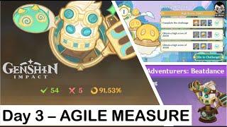 [Day 3] Dance Dance Resolution - Agile Measure | Mega Meka Melee Event Guide? | Genshin Impact