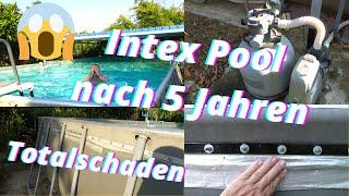 Totalschaden. Intex Ultra Frame Pool 975x488 Salzwasserpool im Test. Was dir kein Verkäufer sagt.