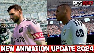 PES 2017 NEW BECOME A LEGEND ANIMATION UPDATE 2024