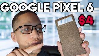 $4 Fabric Case | Google Pixel 6 |  Luxury Cloth Texture Fitted Phone Case For Google 6