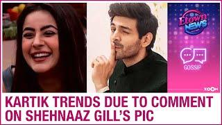 Kartik Aaryan trends on Twitter after his comment on Shehnaaz Gill's picture