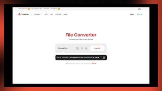Designing the Convertio Website UI Design in Figma - Speed Art Tutorial