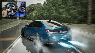 BMW M3 G80 YAĞMURDA DRİFT ATIYORUZ - ASSETTO CORSA