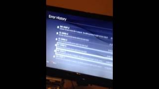 Ps4 Error History...