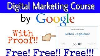 Digital Marketing Course करा फ्री मधे(Marathi) | Digital Garage | Google