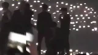 CHANBAEK - Chanyeol touched n pressed Baekhyun's booty in the darkness 